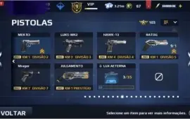 Conta Modern combat 5 VIP 9 para iOS!