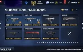 Conta Modern combat 5 VIP 9 para iOS!