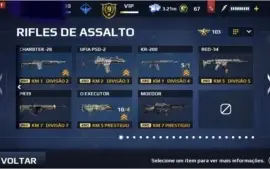 Conta Modern combat 5 VIP 9 para iOS!