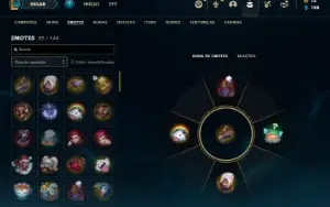 Conta Ferro 1 com 26 Champs e 9 Skins