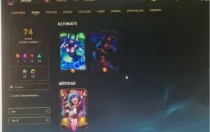 Conta de lol,na ultima season era diamante 4,MMr muito bom