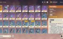 Vendo conta de Genshin Impact com 3 arcontes
