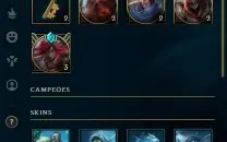 Conta Diamante Ii Main Katarina 20 Skins!