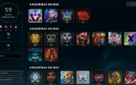 Conta Diamante Ii Main Katarina 20 Skins!