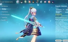 CONTA GENSHIN AR58🔰12 LENDÁRIOS e 4 ARMAS T5🔰USER LIVRE