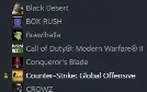 Conta steam com 95 jogos ( acesso total )