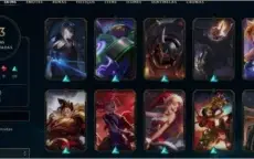 CONTA LOL - COM MUITA SKIN - nvl 139