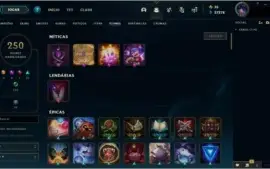 Conta LOL - 214 skins / Full champion
