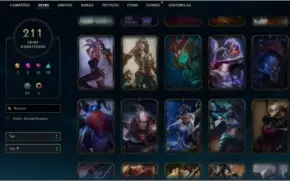 Conta de League of Legends Platina V 211 skins, 143 Icones.