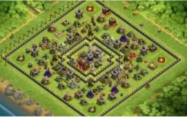 Conta clash of clans cv10 herois 35/31 + troca nome