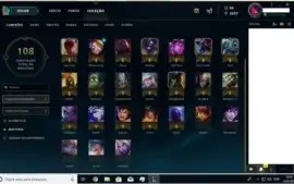 Conta platina 5 League of Legends