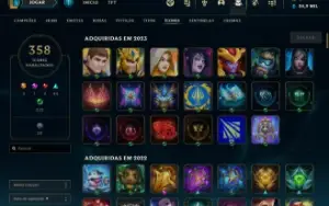 Conta gold 1 nivel 437 de 2015 168 skins