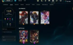 Conta gold 1 nivel 437 de 2015 168 skins