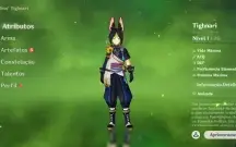 CONTA GENSHIN RAIDEN + ARMA
