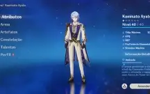 CONTA GENSHIN RAIDEN + ARMA