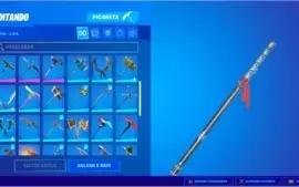 CONTA FORTNITE COM MUITAS SKINS, ACESSORIOS E SALVE O MUNDO.