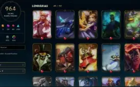 Vendo Conta League Of Legends Com 964 Skins