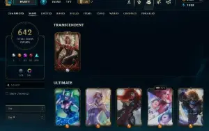 Conta RIOT - Com Conteúdo Limitado Para Sair Agora