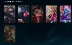 🔴CONTA LEAGUE OF LEGENDS DE 2016, COM SKINS RARAS.🔴