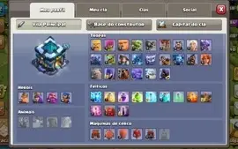 Clash do Clans CV 13 Defesas principais full.