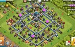 Clash do Clans CV 13 Defesas principais full.