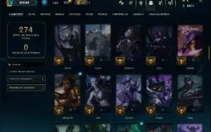 Prata 1 com 95 Champs e 40 Skins