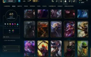 Prata 1 com 95 Champs e 40 Skins