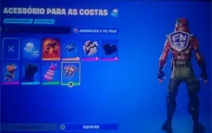 CONTA FORTNITE ( 2 SKINS CAP 1 SEASON 3 )