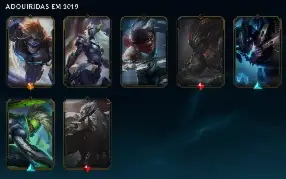Conta Lol 181 Skins Level 327
