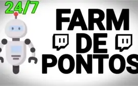 TWITCH: FARM DE PONTOS DE LOJINHAS 24 HORAS POR DIA