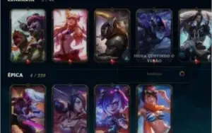 Conta LoL com skins ótimas! PROMOÇÃO