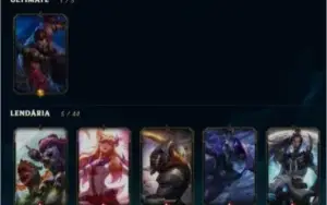 Conta LoL com skins ótimas! PROMOÇÃO