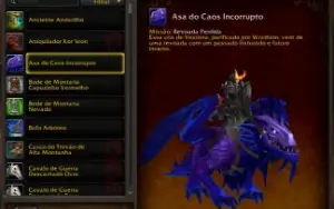 Conta 10 anos World of Warcraft Swift Spectral Tiger Tigre