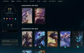 Conta Lol Challenger Flex/Mestre soloq Handlvl Season 4