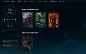Conta Lol Challenger Flex/Mestre soloq Handlvl Season 4