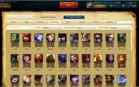 CONTA PRATA V / 53 CAMPEOES / 6 SKINS / 2 PAG DE RUNAS