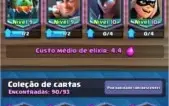 Conta de Clash Royale_Nivel 11_90/93 cartas_Desafiante_I