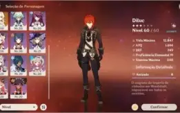 DILUC , QIQI , JEAN , ZHONGLI