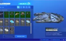 Conta de fortnite com varias skins e 2 jogos