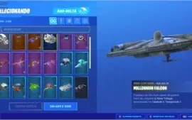 Conta de fortnite com varias skins e 2 jogos