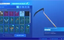 Conta de fortnite com varias skins e 2 jogos