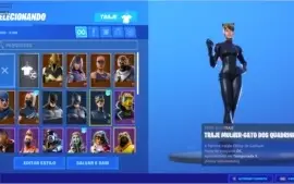 Conta de fortnite com varias skins e 2 jogos