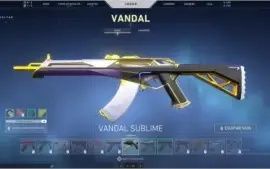 Vendo conta valorant diamante três, com skins.