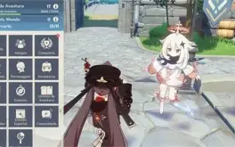 Conta genshin impact AR-17 Eula,Itto,Hutao,Mona,Keqing C1