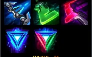 CONTA LOL BORDA OURO UNRANKED SOLO/DUO 10 (2projetos)