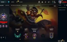 CONTA DE LOL PLATINA 4