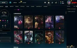 CONTA DE LOL PLATINA 4