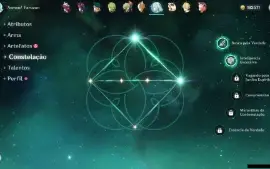 GENSHIN IMPACT - AR55, 19T5⭐Shogun, Nahida, Yelan,Wriothesle
