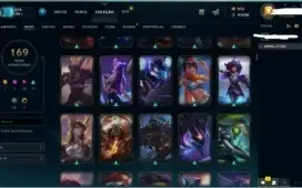 VENDO CONTA DE LEGUE OF LEGENDS
