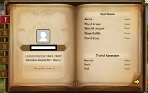 Reroll Summoners War lvl10 com Rica e Ariel